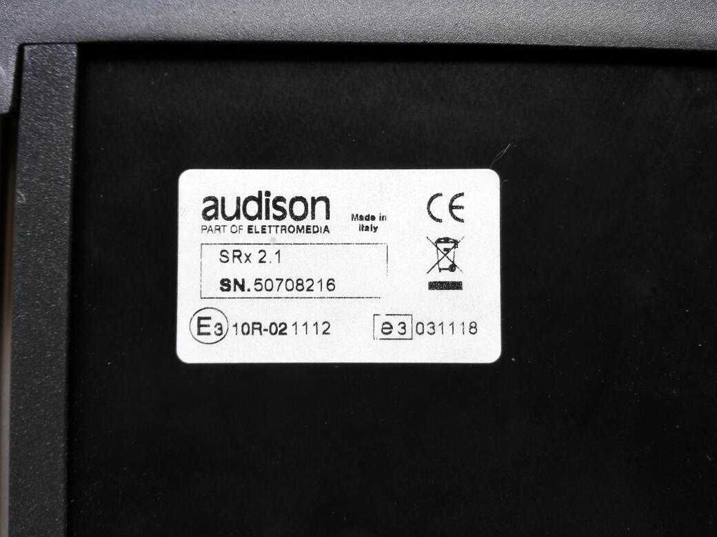Підсилювач 2-канальний Audison SRx 2.1. Чудовий стан!