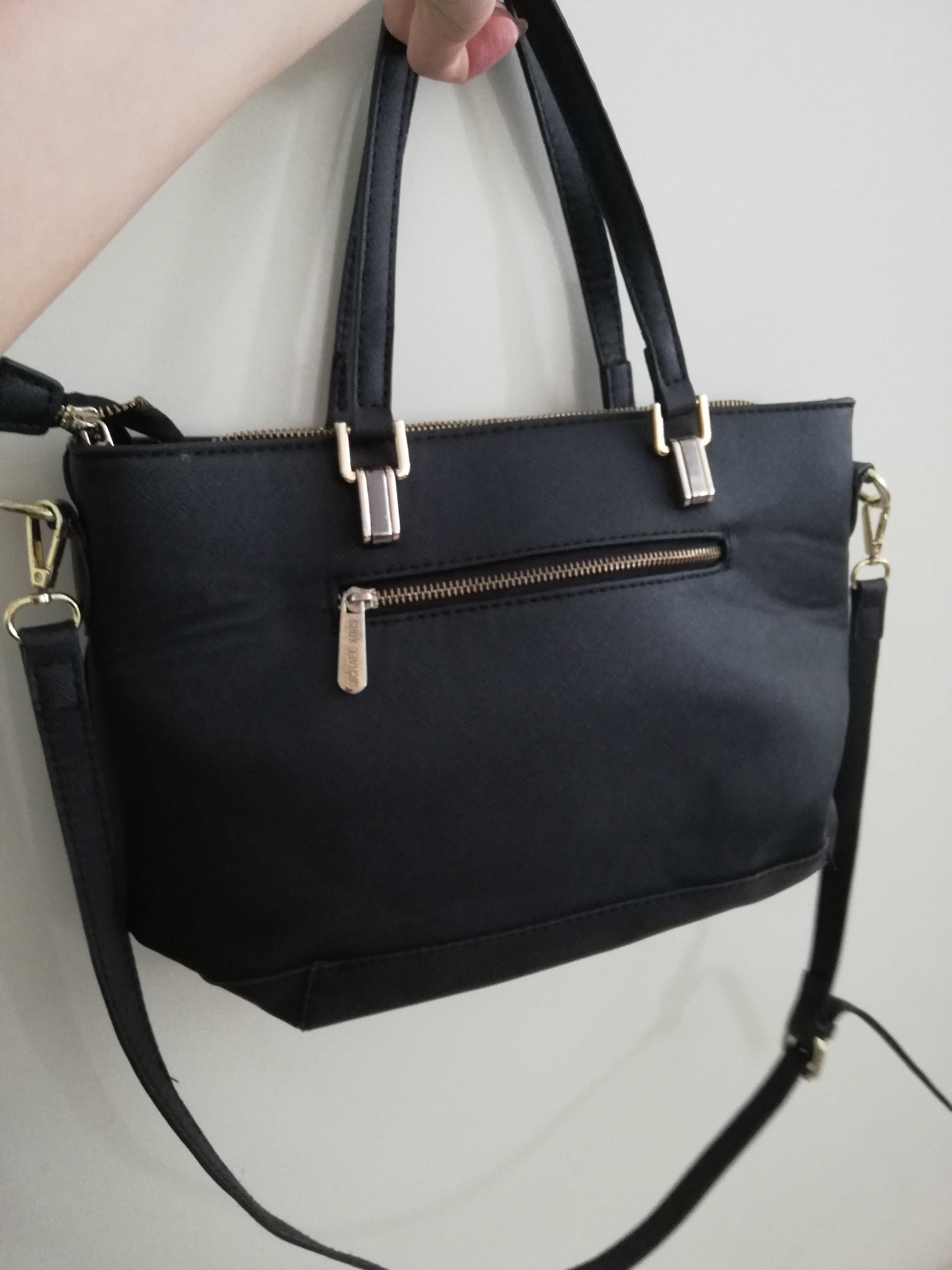 torebka michael kors czarna skórzana