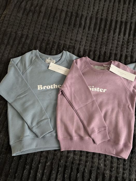 Набір теплих світшотів для брата 6 років і сестри 4 роки