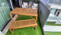Mesa e banco de exterior IKEA NÄMMARÖ (Novos)