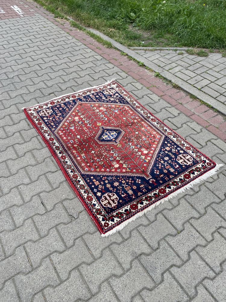 Dywan perski ręcznie tkany Abadeh 150x100 Iran