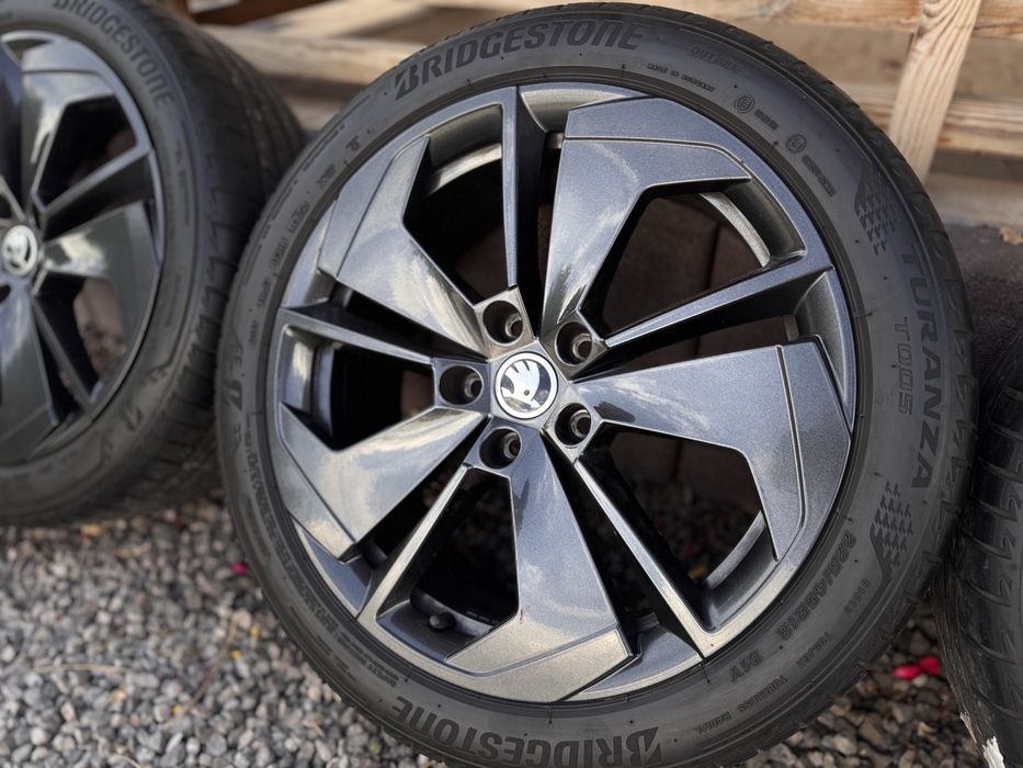 Felgi Koła 18 5x112 ORYGINAŁ SKODA VRS Opony