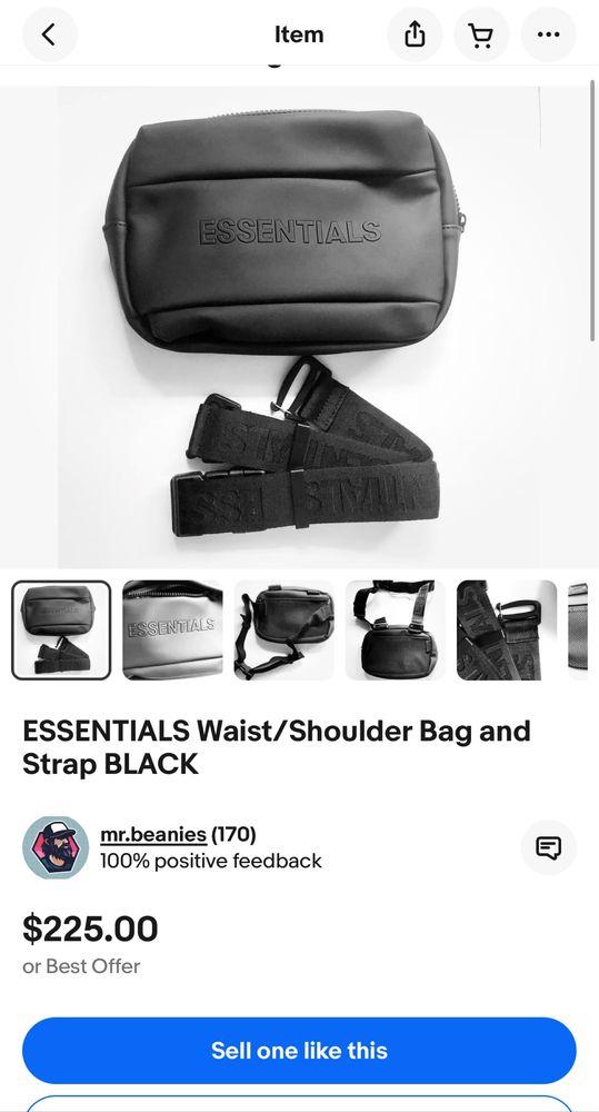 Чоловіча Сумка Essentials Fear of God Original