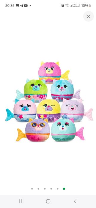 Кіт у банці нова крута м'яка іграшка