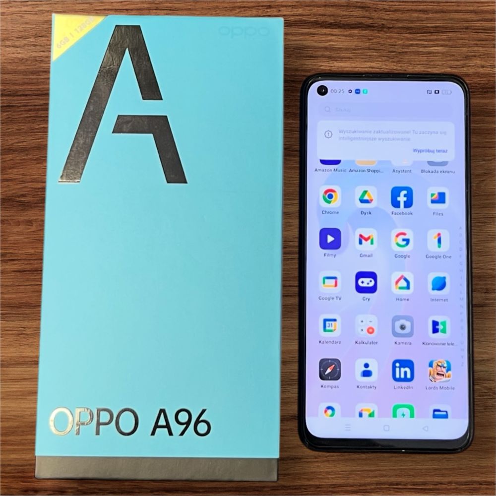 Oppo A96 * 128GB/6GB * Sklep * Gwarancja * Wysyłka *