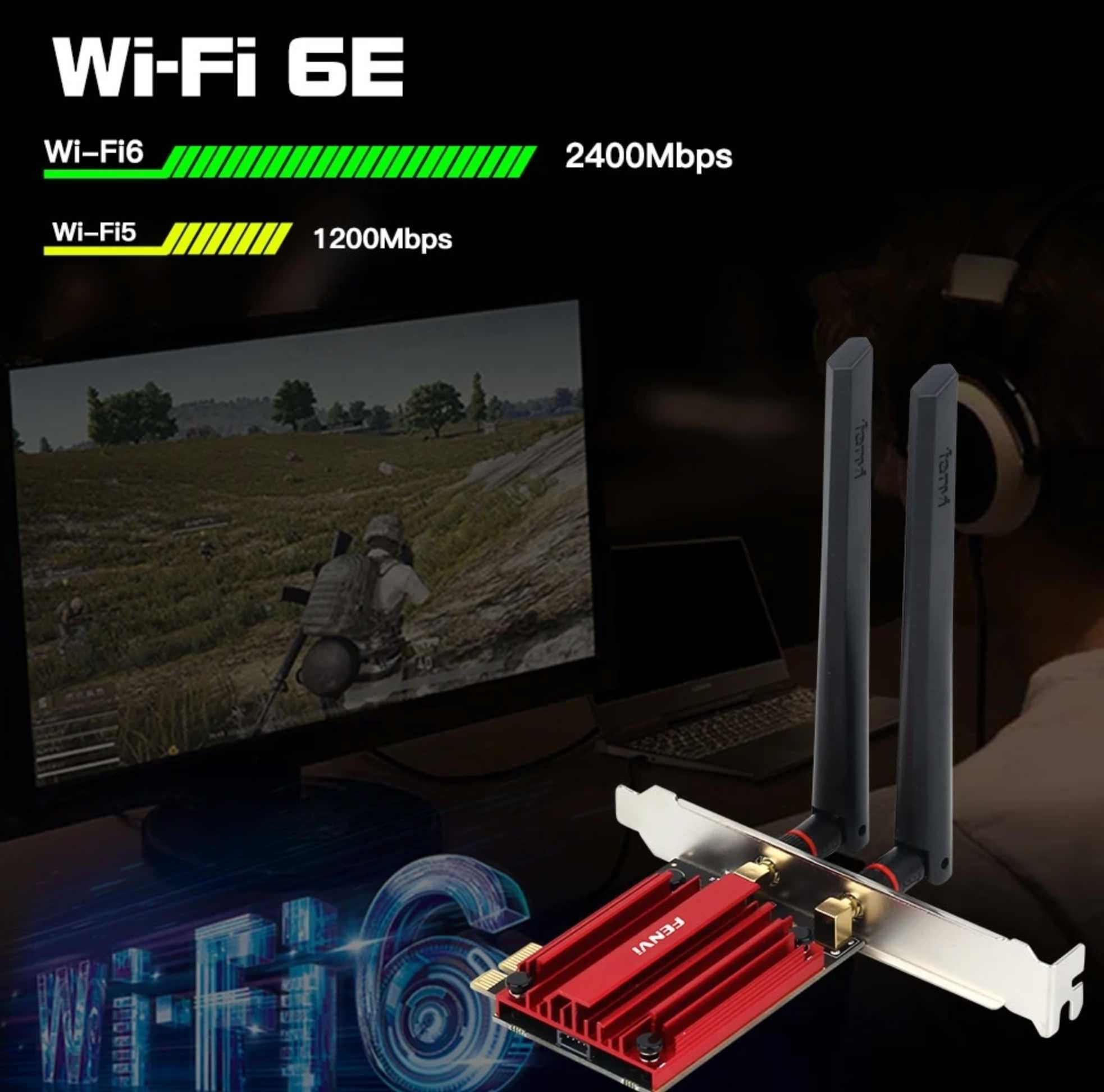 Адаптер Wi-Fi Fenvi WiFi 6E AX210  Mini-PCI Express