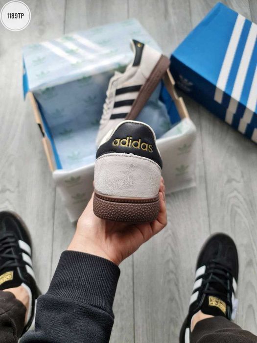 Мужские кроссовки Adidas Spezial HandBall Light Grey. 41-45