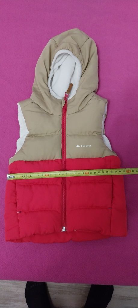 Bezrękawnik ocieplany Quechua 77-83 cm