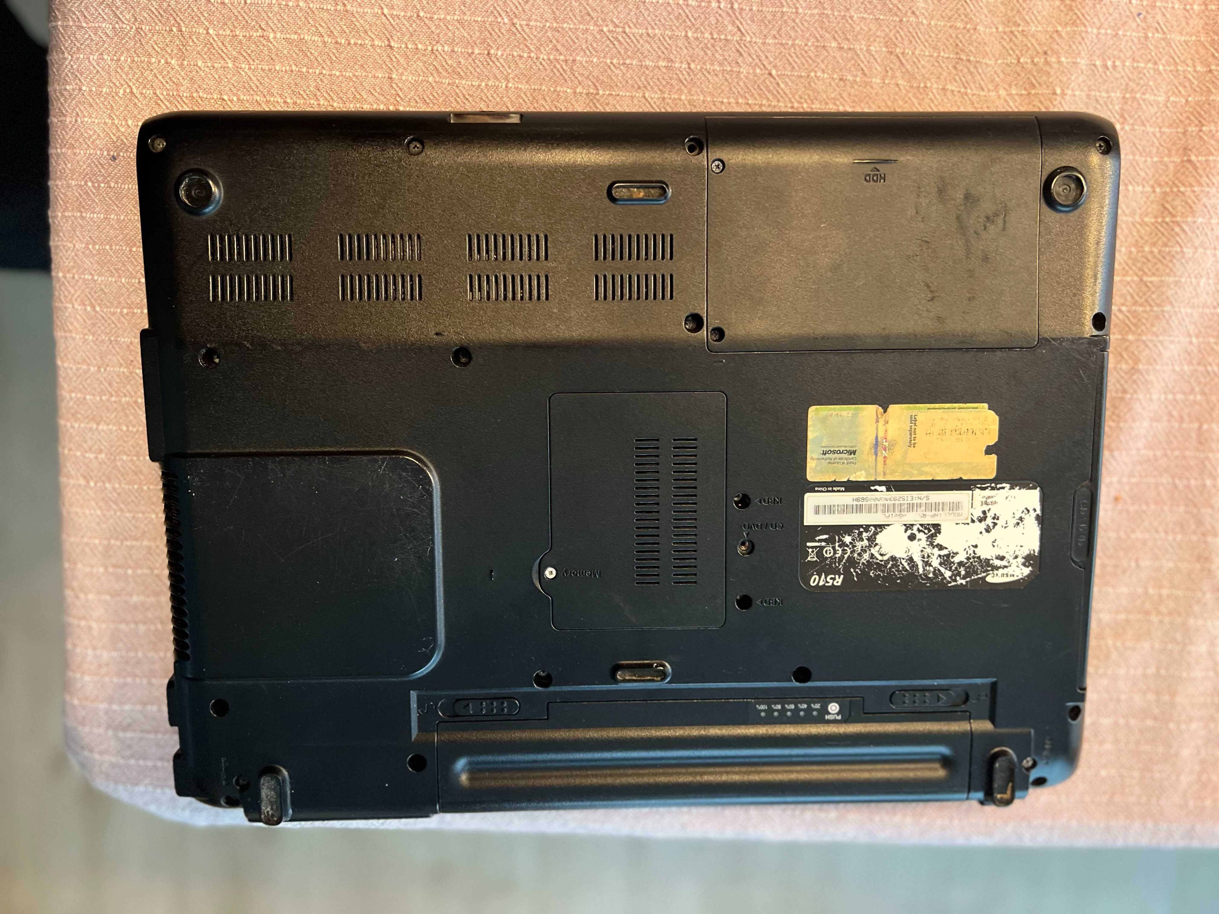 Notebook Samsung R510 do naprawy