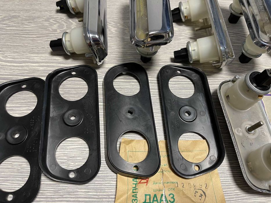 подсветка номера бампера ваз хром 2101/2103/21011