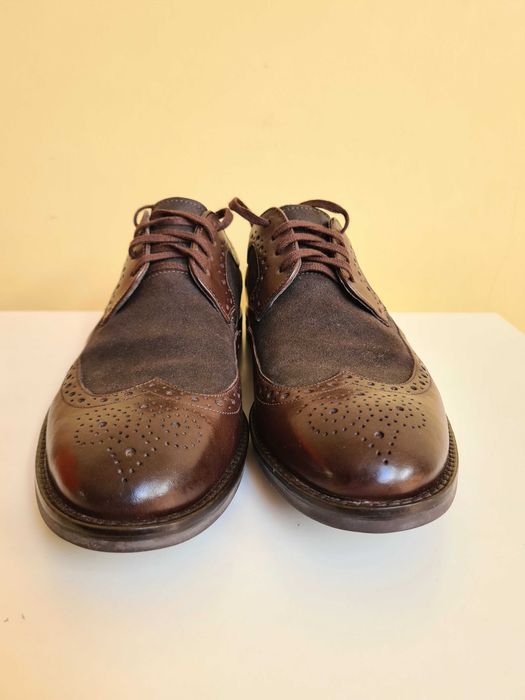 Buty eleganckie Półbuty Clarks Ronnie Limit 41,5 Skóra naturalna