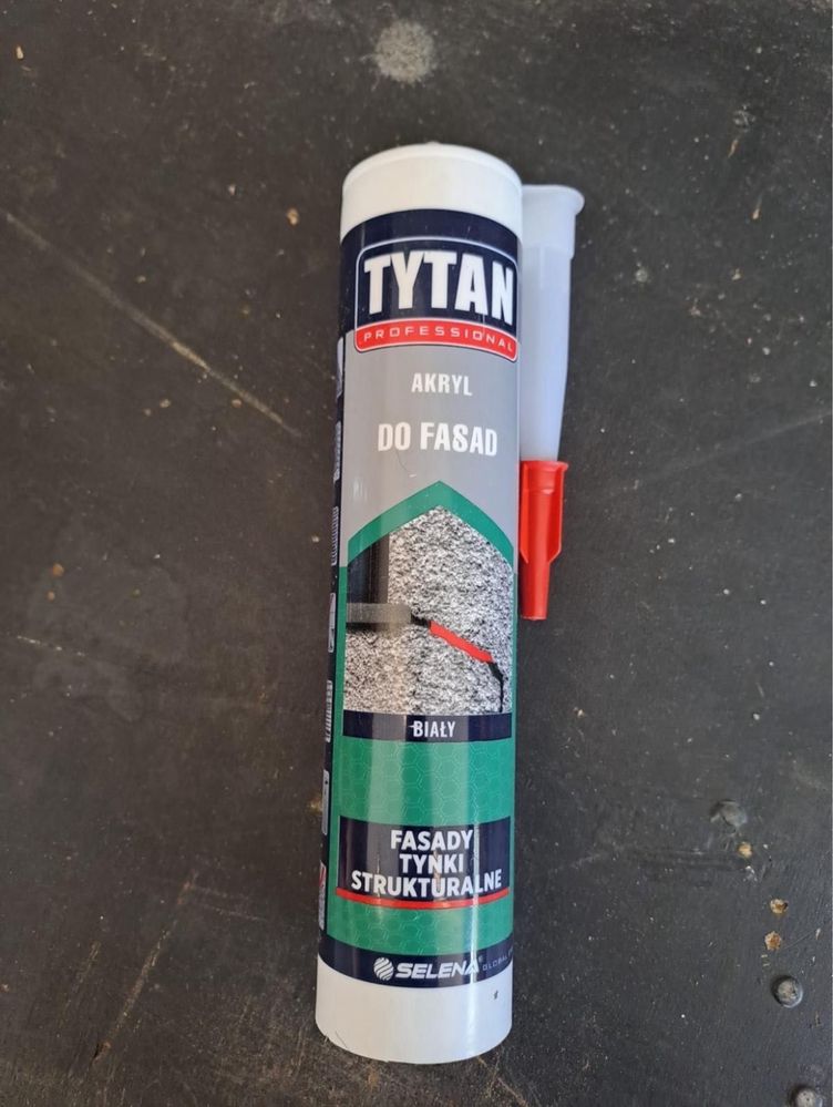 Akryl Tytan do fasad biały 280ML 36 sztuk