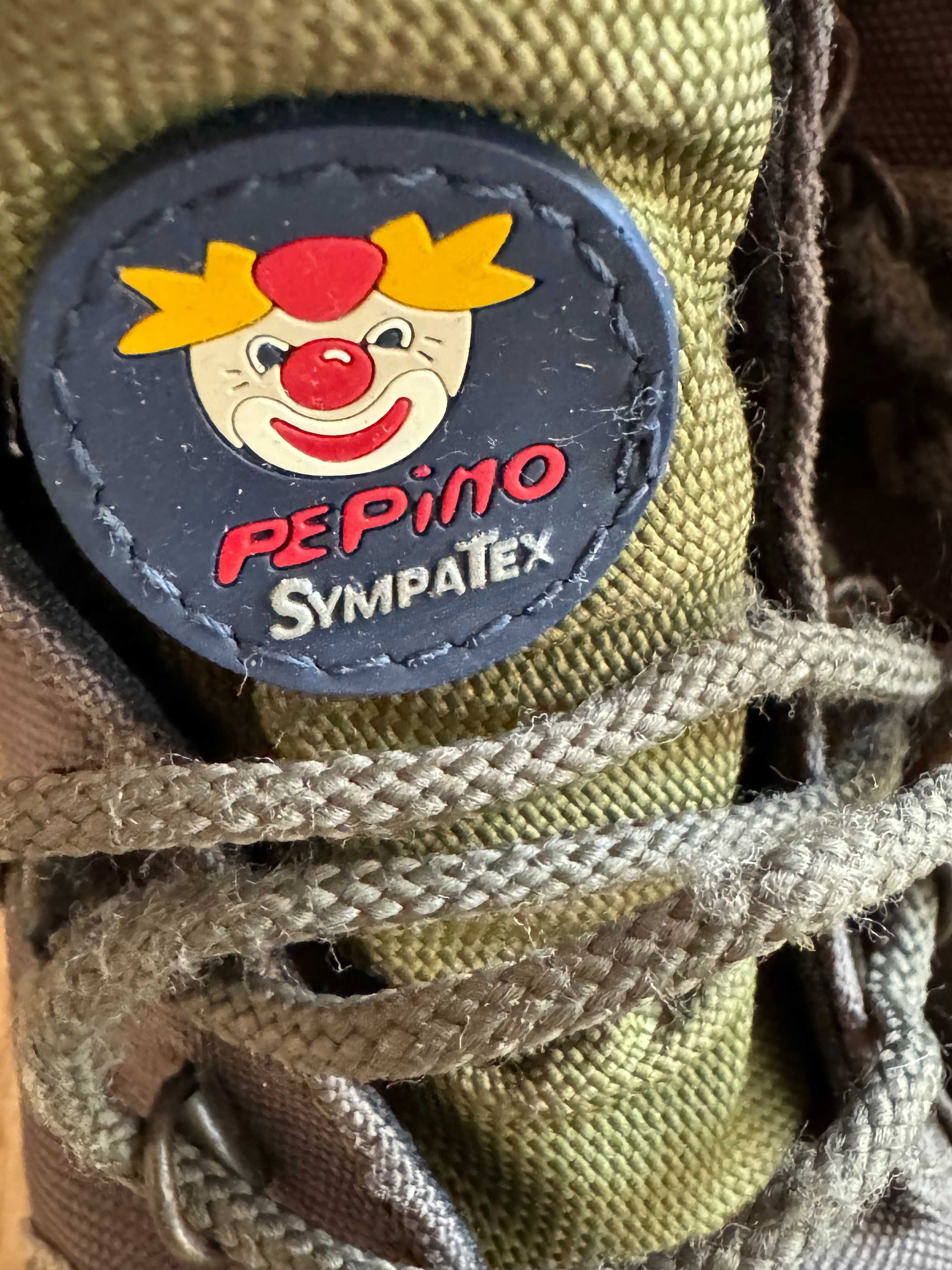 Zimowe buty ocieplane pepino zimowe kozaki