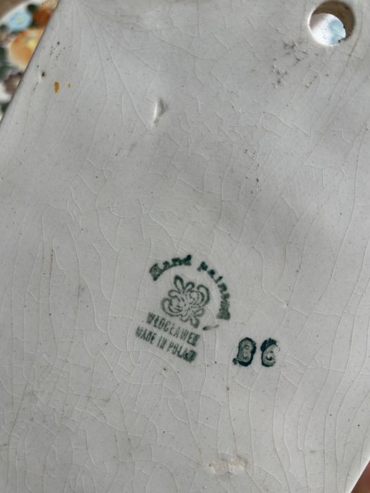 Patera, deska, ceramika włocławek