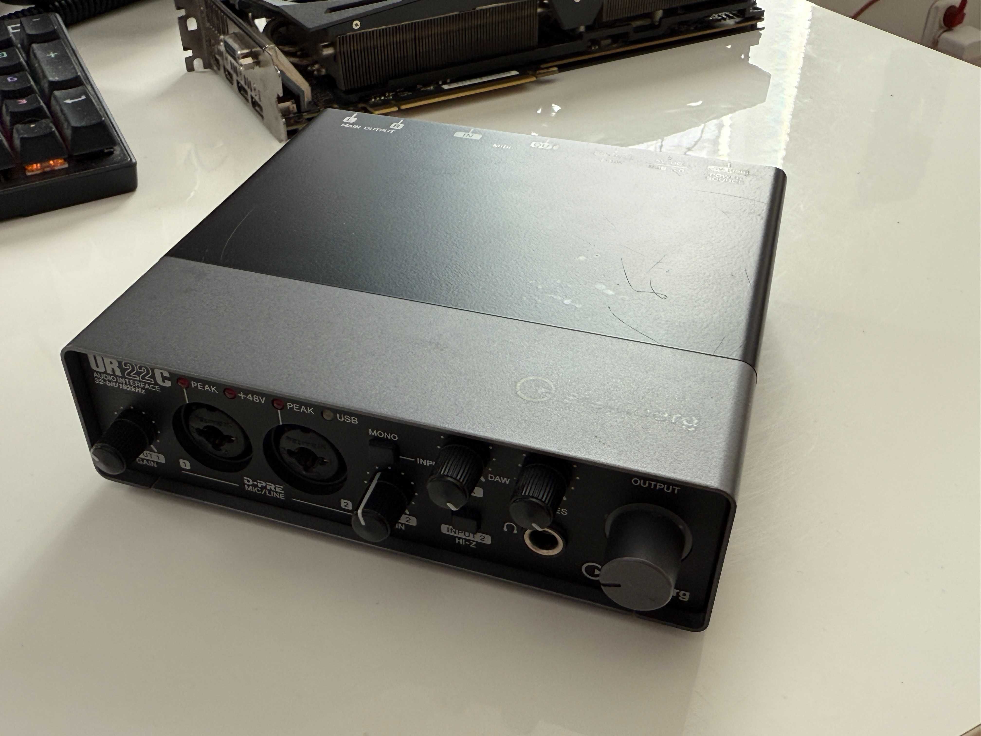 Sprzedam Steinberg UR22C – interfejs audio, USB-C, 48V