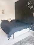 Estrutura de cama IKEA (sommier) + colchão