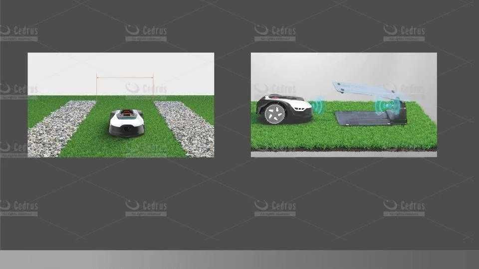 Kosiarka automatyczna C-mow L20 pow. do 2000m2 zadaszenie gratis