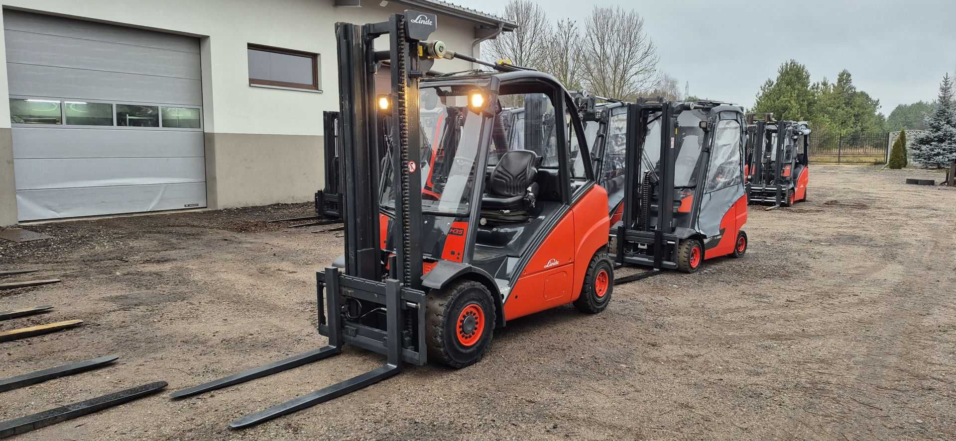 Wózek Widłowy Linde H35D - Diesel - Udźwig 3500kg - Stan BDB