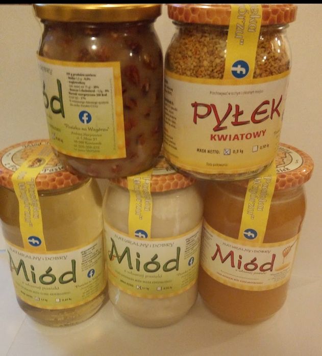 Miód wielokwiatowy Pasieka na Wzgórzu