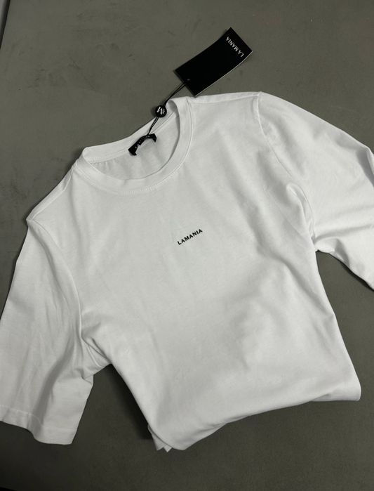 Koszulka La mania m/L biała czarna