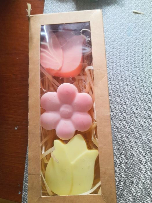 Zestawy mydełek  ręcznie wykonane walentynki Dzień Matki Dzień Babci