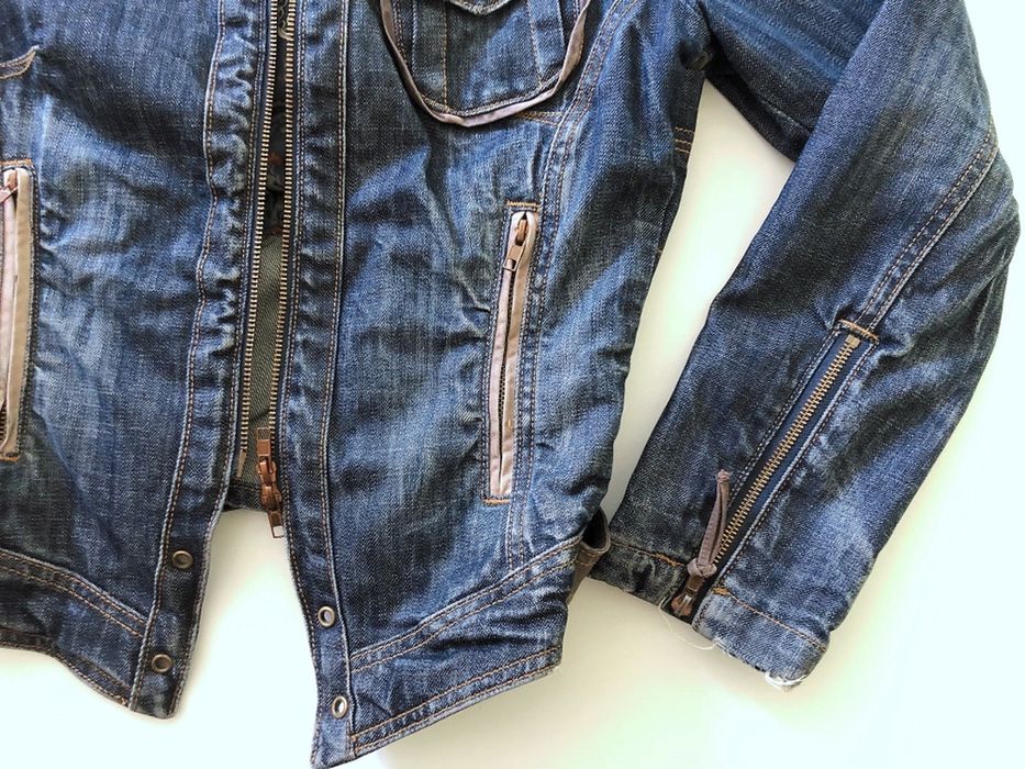 Джинсовая куртка женская Fracomina (Италия), джинсовый пиджак