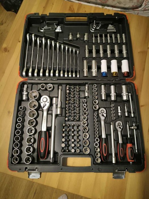 Набір торцевих ключів 176 предметів 14 38 12 Набір інструментів