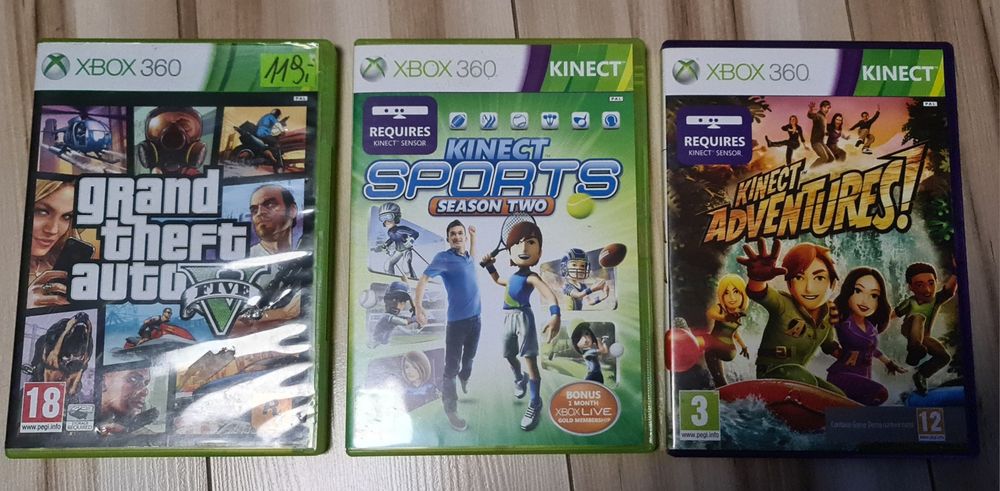 Gry xbox 360 gta v kinect