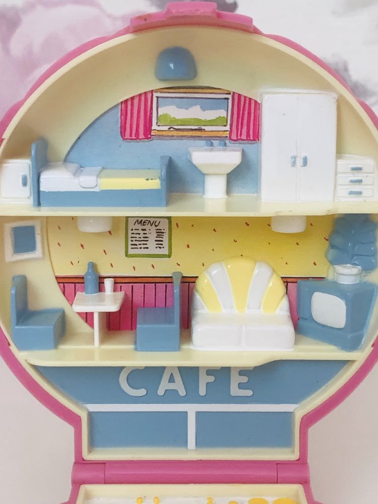 Polly Pocket Bluebird Polly’s Cafe, vintage zabawka 1989