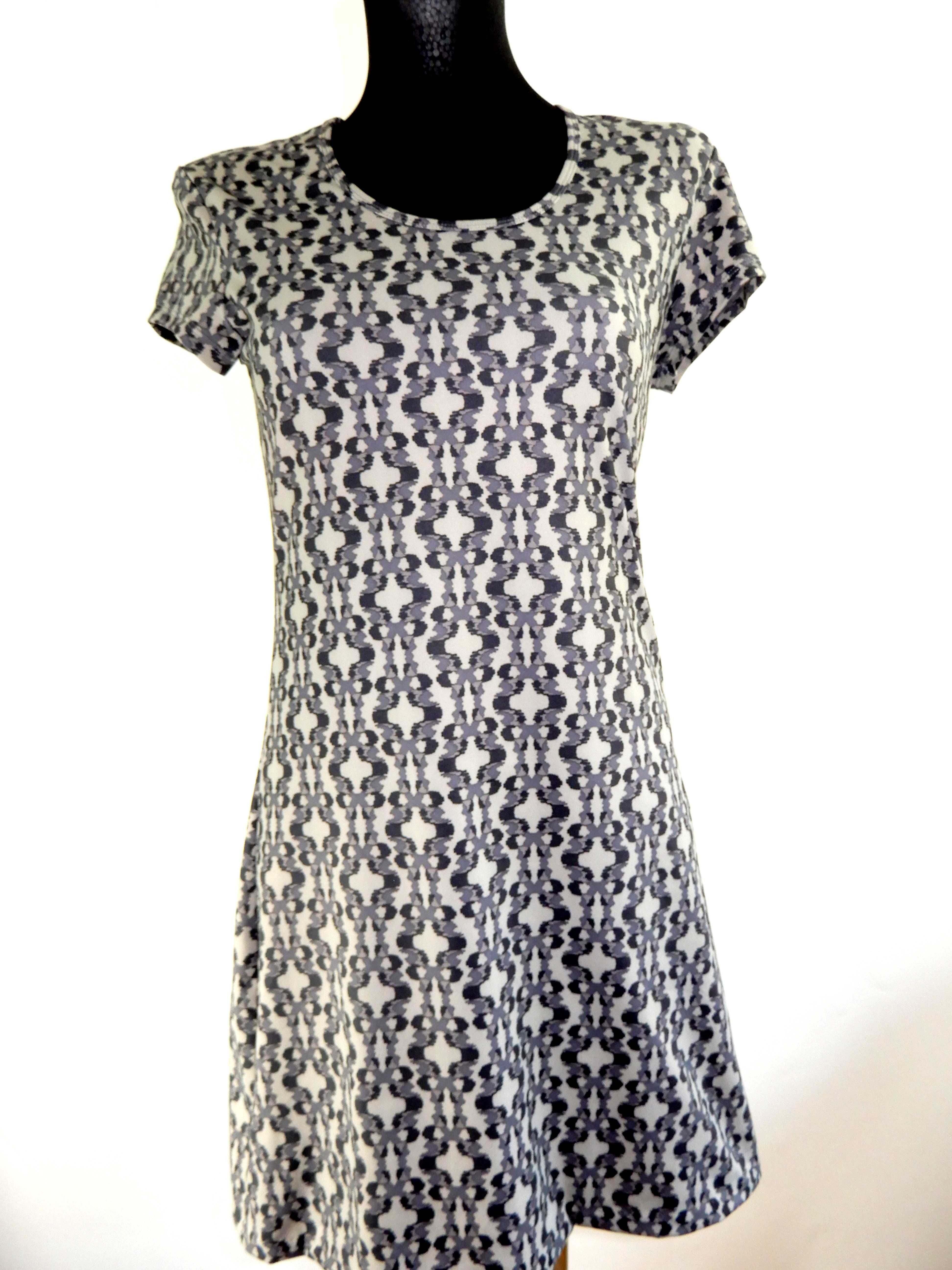 Sukienka przed kolano wzór print Merrell UPF30 XS