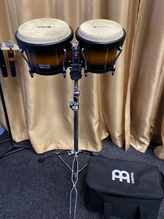 Бонги Meinl Headliner со стойкой и чехлом