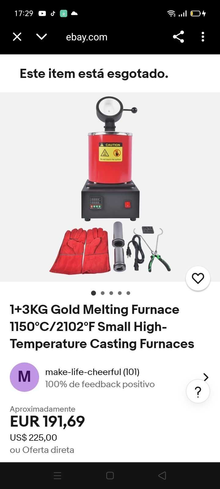 Forno Elétrico 191€.+Artigos. Oportunidades
