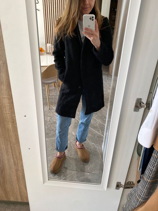 Зимове  жіноче вовняне пальто H&M, 36/S розмір