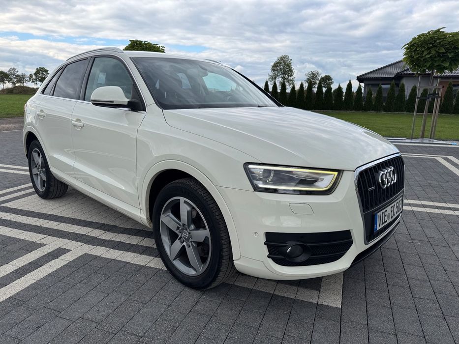 Audi Q3 Gwarancja*Zadbany*QUATTRO*LED*Xenon*Navi*Kubełki*ALU