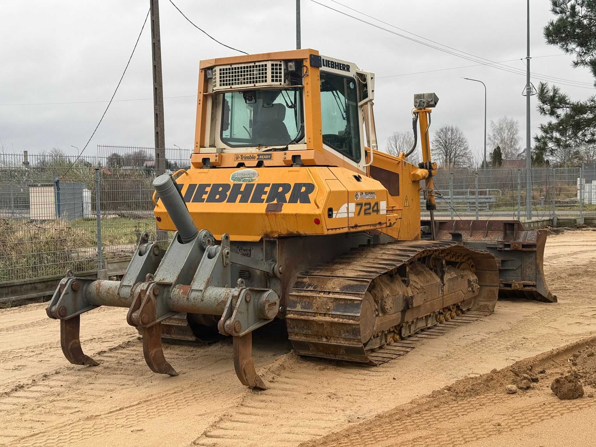 Spycharka gąsienicowa Liebherr PR 724 LGP spych spychacz NOWE PODWOZIE