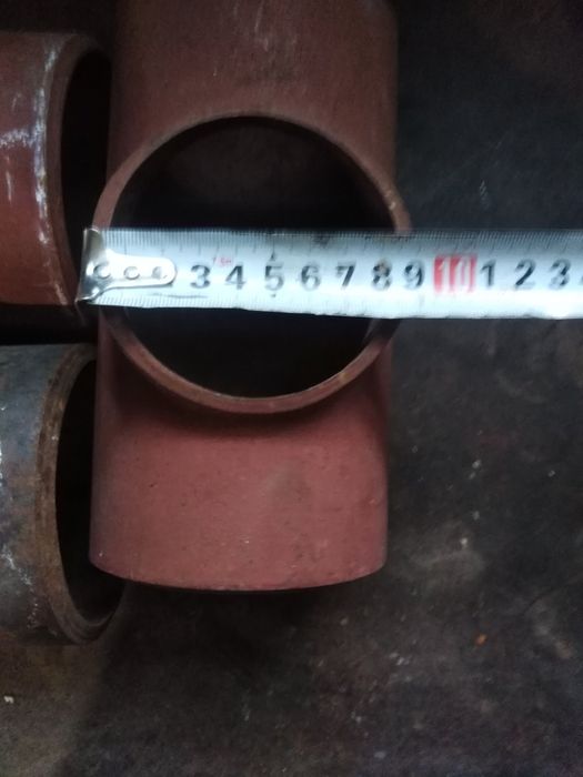 Продам стальний тройнік, кран