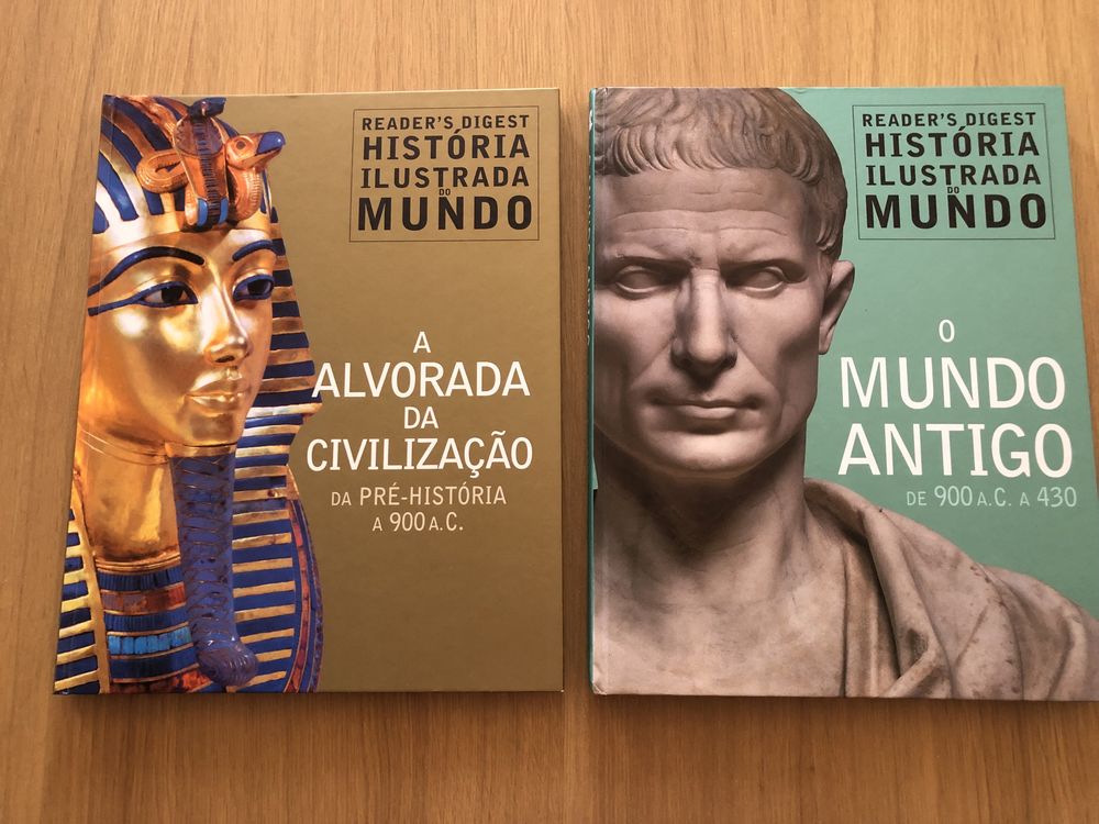 Livros “A alvorada da civilização” e “O mundo antigo”