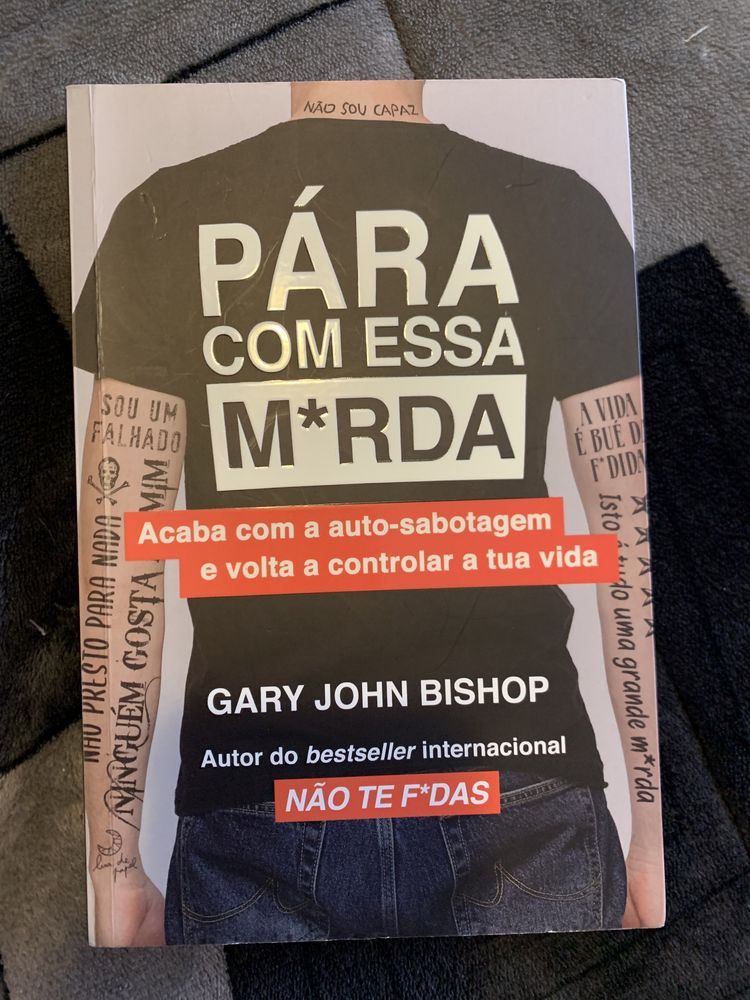 livro “pára com essa m*rda”