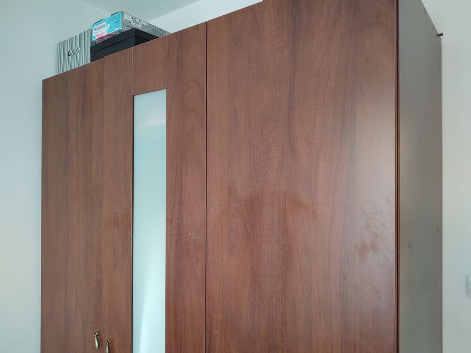 Szafa otwierana 230x160x60 brąz venge 3 drzwiowa