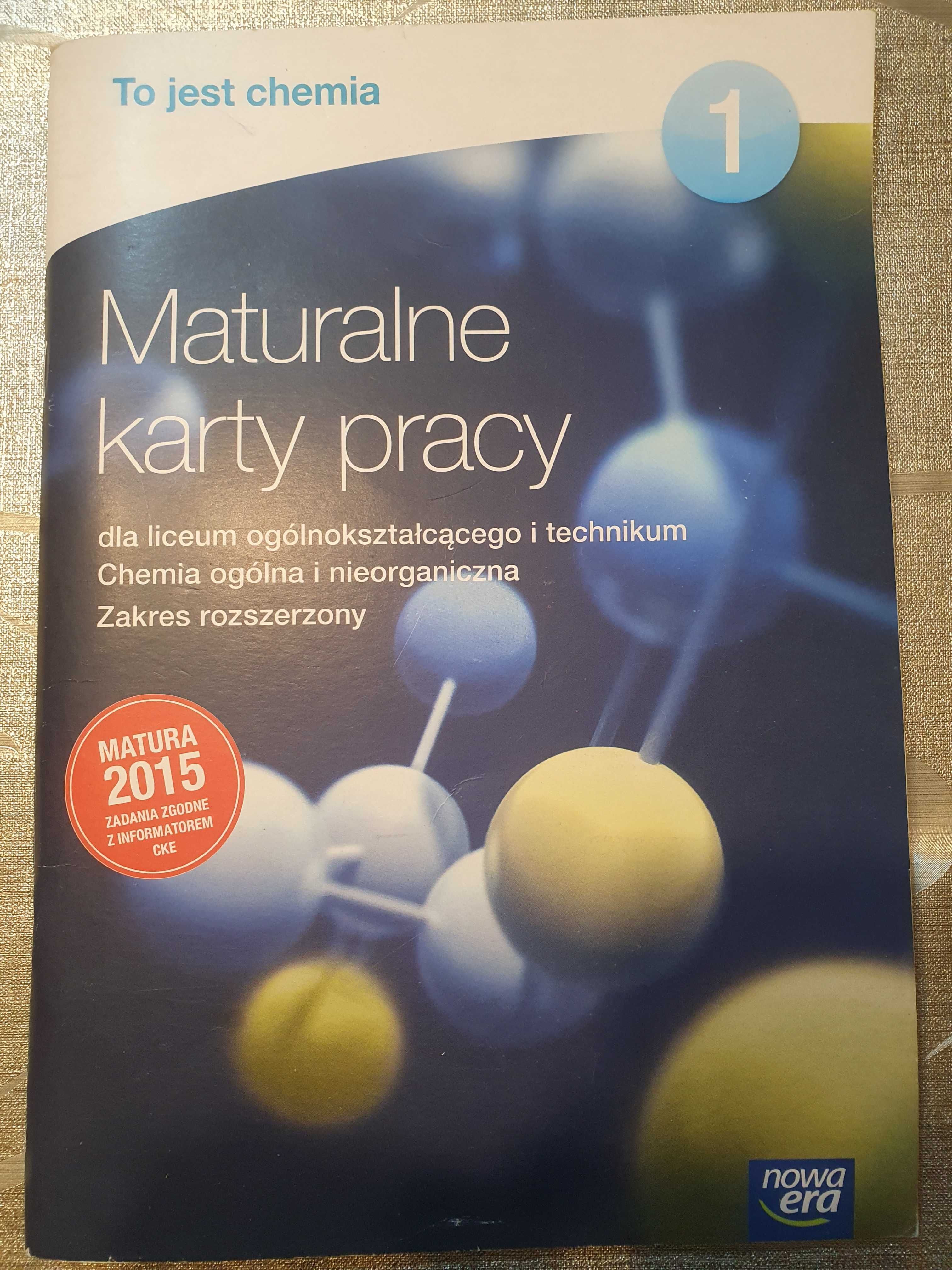 To jest chemia 1 | Maturalne karty pracy