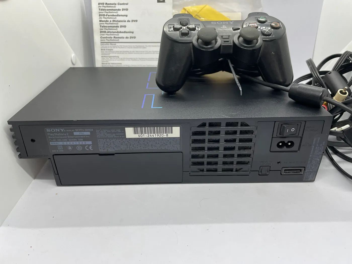 Konsola PlayStation 2 SCPH-30004 + Karton + Instrukcja Zestaw