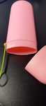 Bolsa rosa plástico
