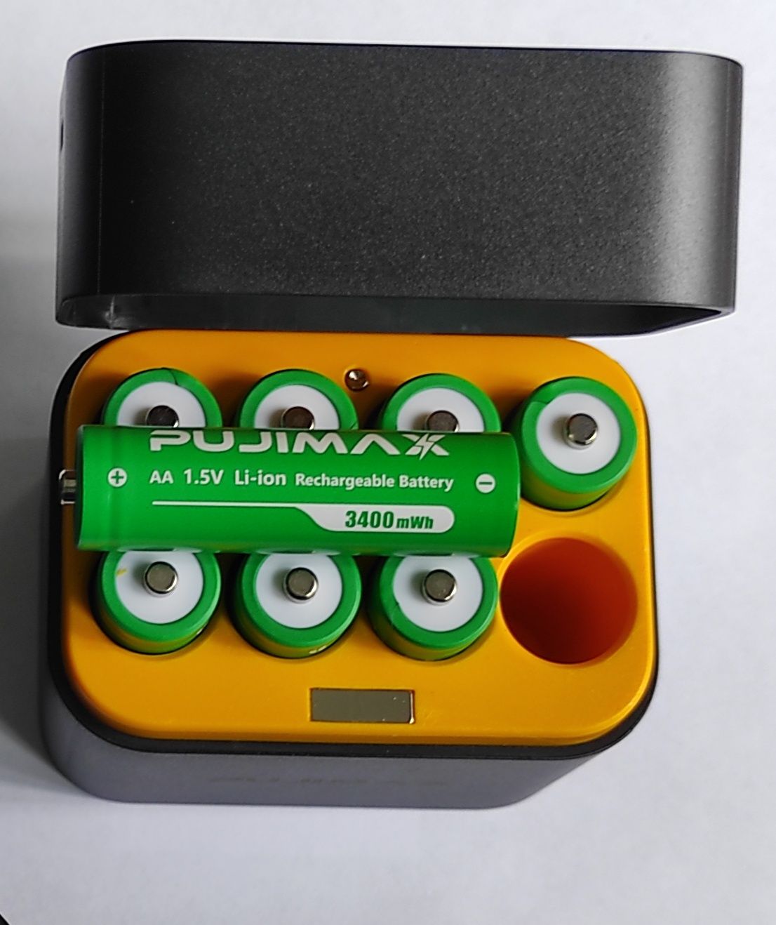 Батарейки акумуляторні AA AAA 1.5V, usb type-c, Pujimax