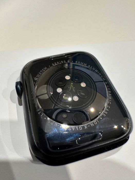 Apple Watch 8 45 mm GPS + Cellular Midnight Stan IDEALNY