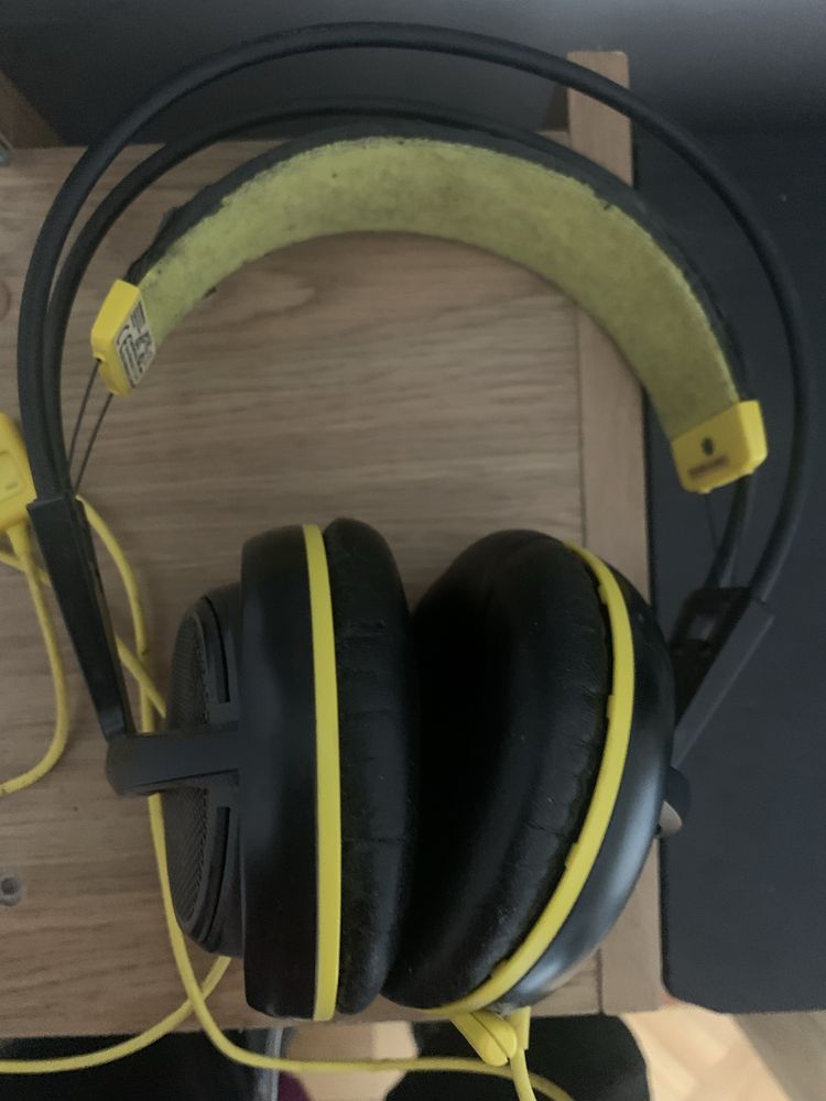 Наушники геймерські  з мікрофоном steelseries провідні 3.5