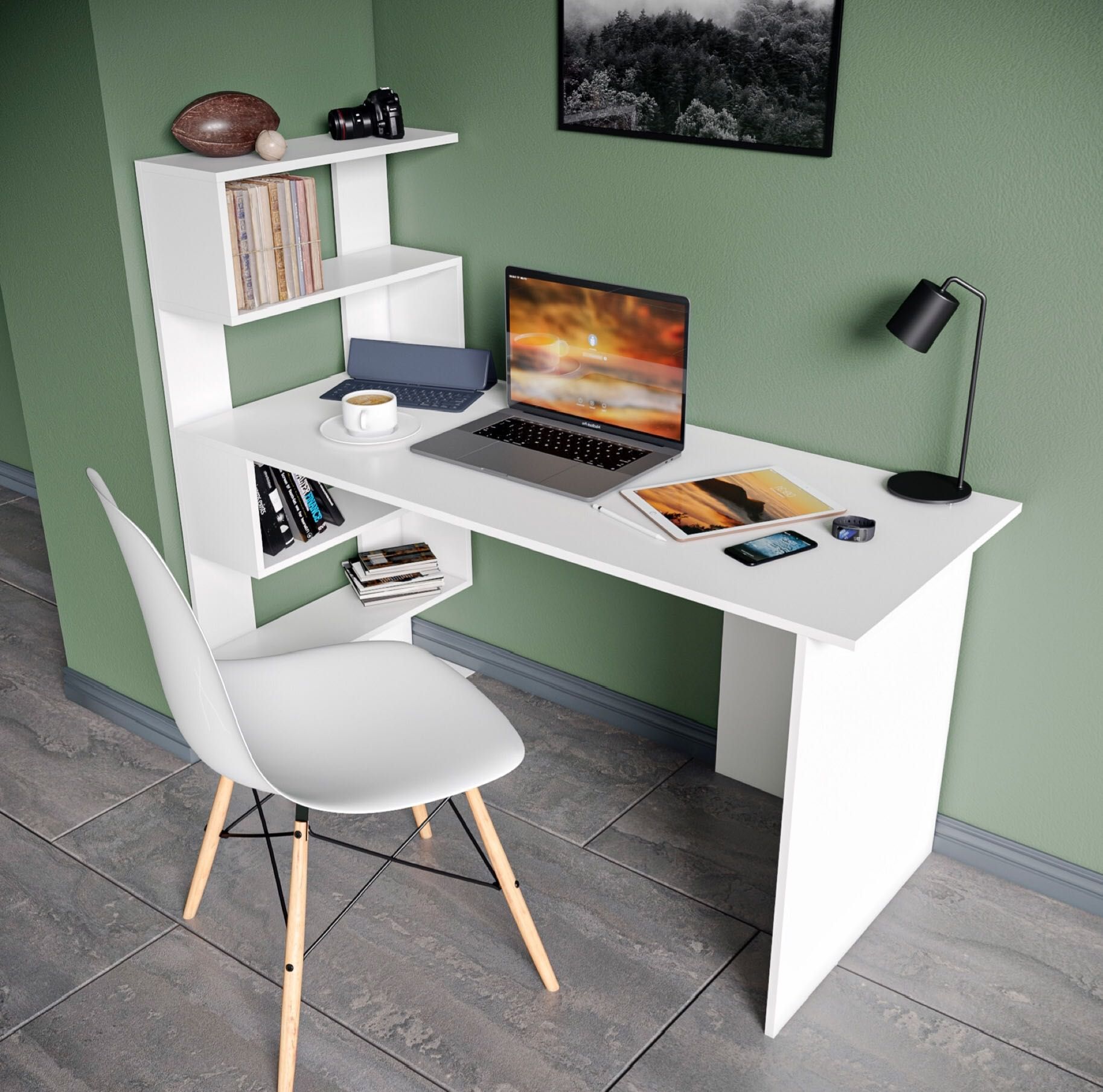 Офисный компьютерный письменный стол Комп'ютерний офісний стіл