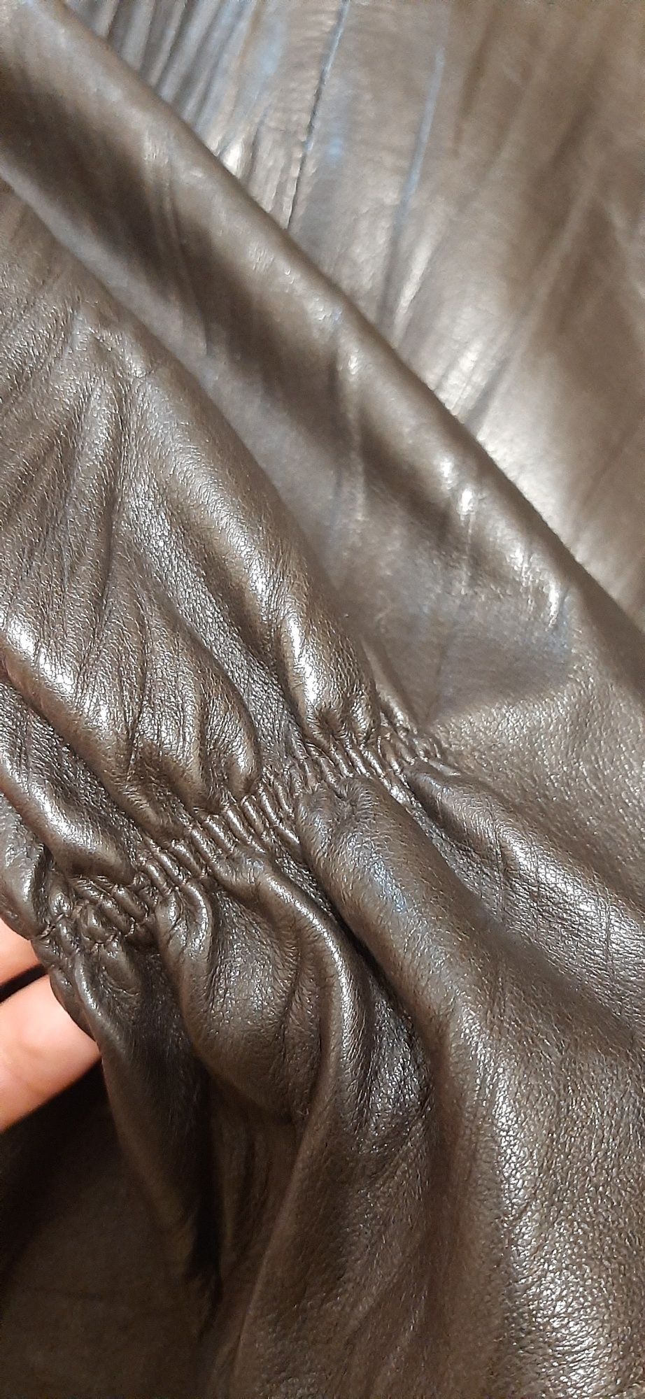 Куртка кожа премиум класса Demmy Leather & Fur  Турция размер XL