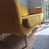 sofa miodowa / PRL/ loft / vintage