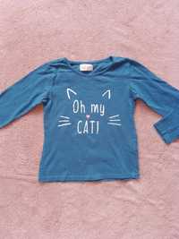 Bluzka Cool Club z nadrukiem z kotem Oh my cat