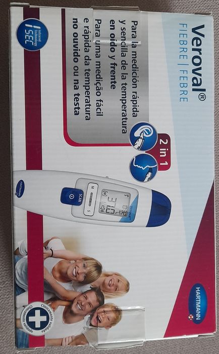 Veroval Febre Termómetro Iv 2/1 Ouvido e testa Ds22

Veroval Febre Ter